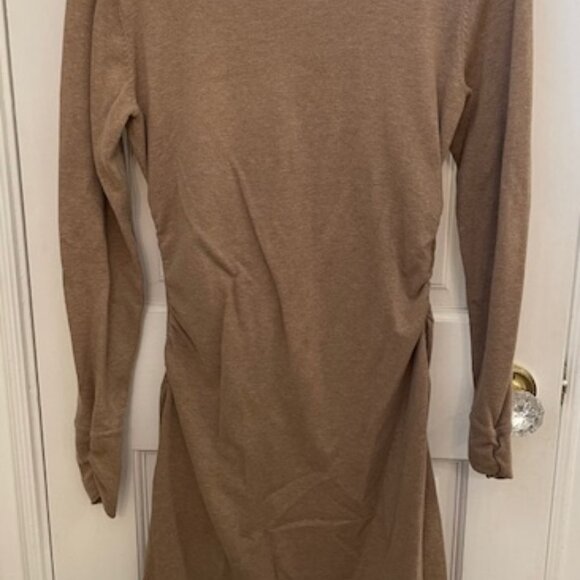 Title Nine Brown Long Sleeve sweater Dress - Picture 2 of 2